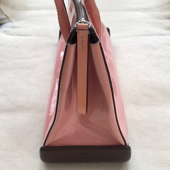 Rare Prada Patent Leather Pink & Brown Bag - Picture 9 of 17
